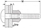 Avdelok Bolt - 2611 Series Bolts