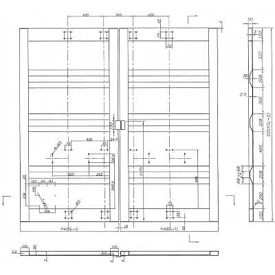 Fabricated Container Doors. Larger image available