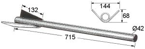 Weld on tube