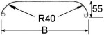 Mudguard Specification Drawing