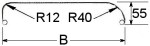 Mudguard Specification Drawing