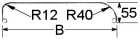 Mudguard Specification Drawing