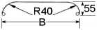 Mudguard Specification Drawing