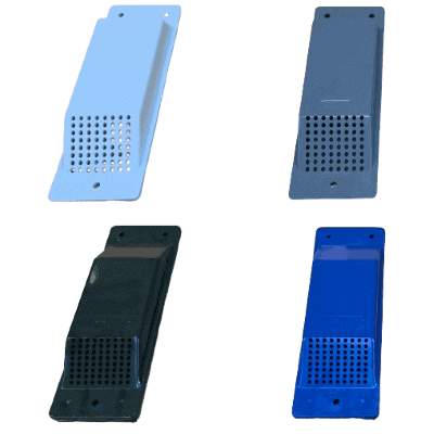 Small vent cover for container ventilation