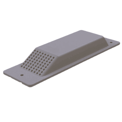 Small vent cover for container ventilation