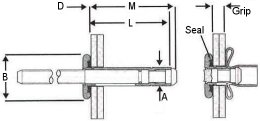 T.L.R. Open Pop Rivet - 3904 Series